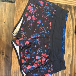 Colorful Patterned Athletic Shorts
